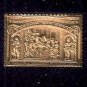 1893 Columbian Exposition Issue 6-cent  22kt Gold Replica Stamp