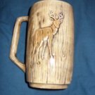 Collectible Ceramic Deer Stein / Mug, circa 1989