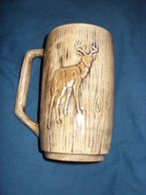 Collectible Ceramic Deer Stein / Mug, circa 1989