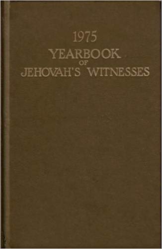 1975 Yearbook of Jehovah's Witnesses (hardback)