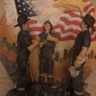 American Fireman Sculpture