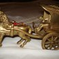 Brass Statue of Horse Cart