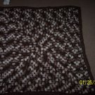 Brown mix Baby blanket