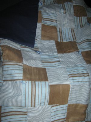 Handmade Baby Quilt Patchwork Nursing, Carseat Blanket #016