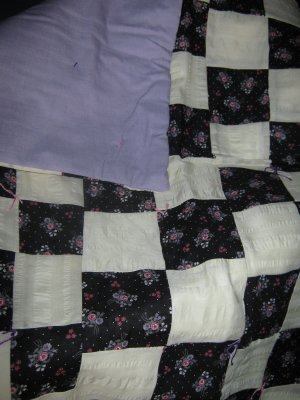 Handmade Baby Quilt Patchwork Nursing, Carseat Blanket  #017