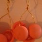Antique Button Earrings Handmade Old button Jewelry #055