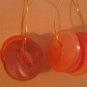 Antique Button Earrings Handmade Old button Jewelry #052