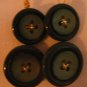 Antique Button Earrings Handmade Old button Jewelry #045