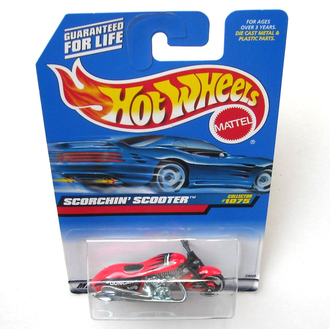 Hot Wheels Scorchin Scooter Collector No 1075 Diecast 1998