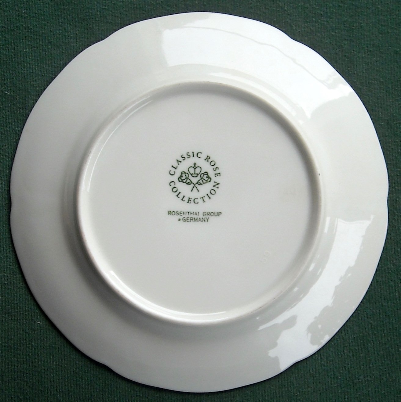Rosenthal Germany Classic Rose Collection Plate