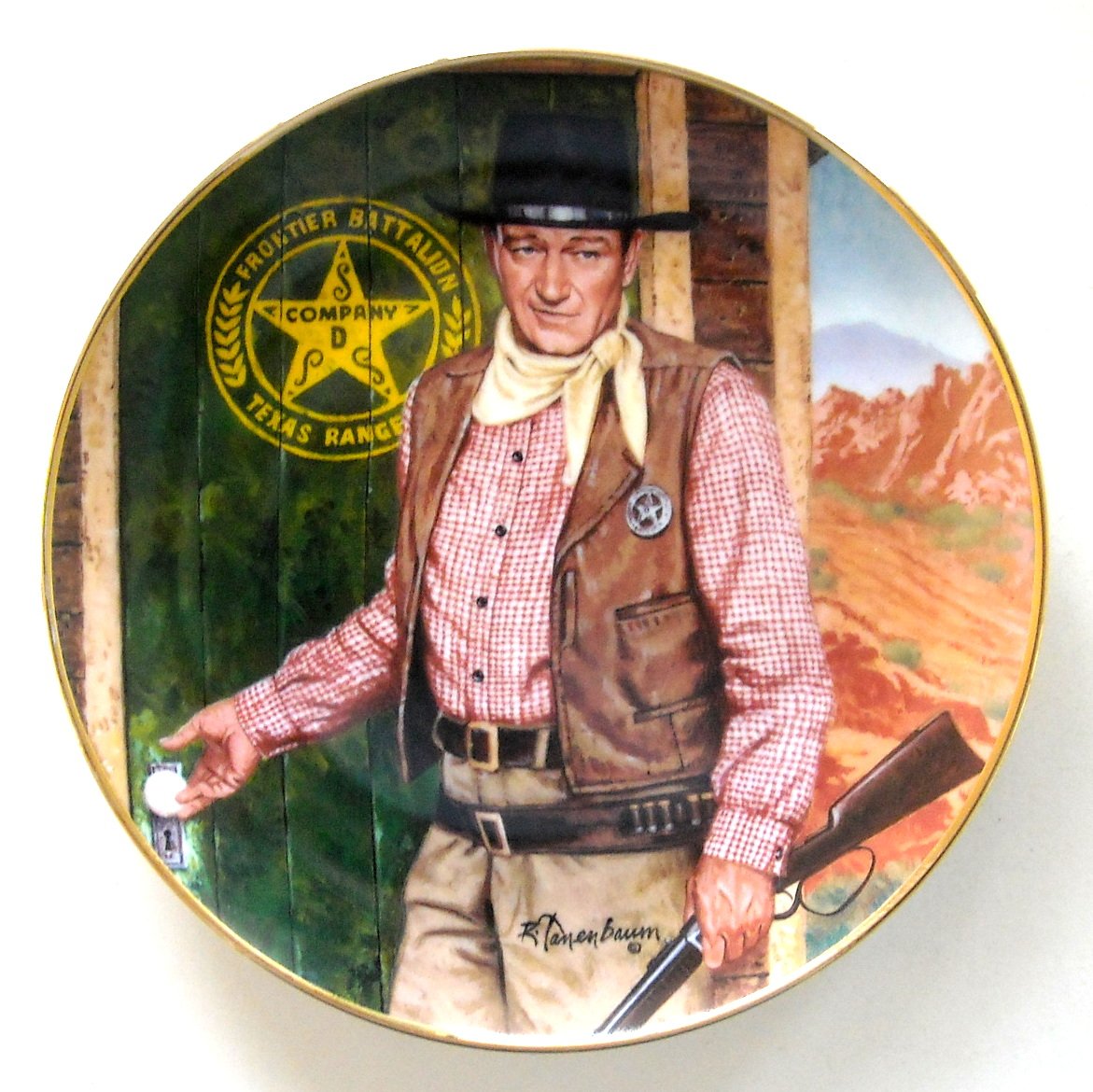 John Wayne Long Arm Of The Law Robert Tanenbaum Franklin Mint fine ...