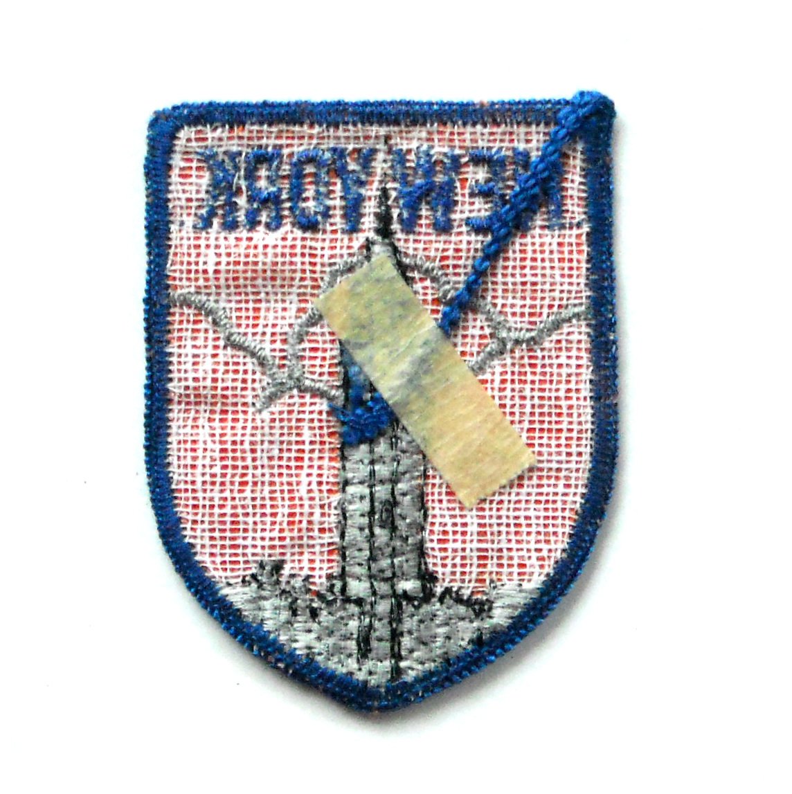 Vintage new york embroidered souvenir emblem patch Vintage new york embroidered souvenir emblem patch