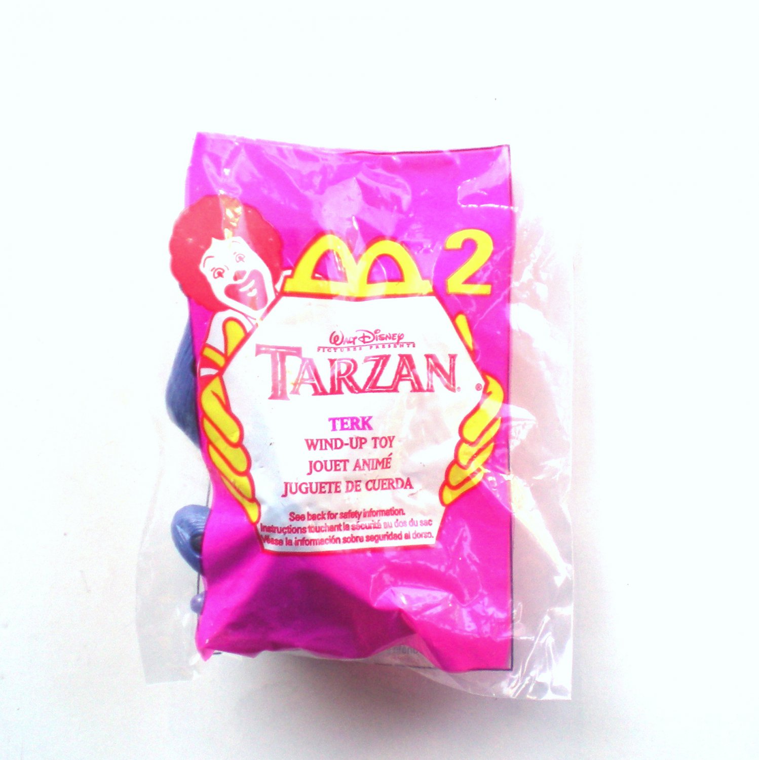 Terk Disney Tarzan No 2 McDonalds Happy Meal Toys 1999