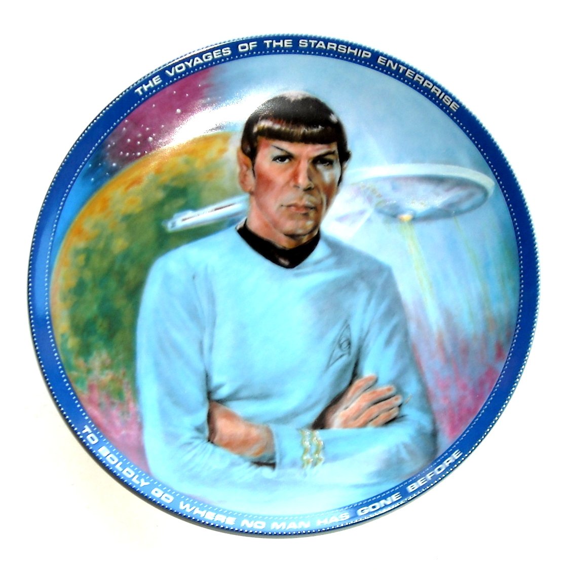 Spock Organa Star Force Enterprise Funny Mashup Microfiber Dish