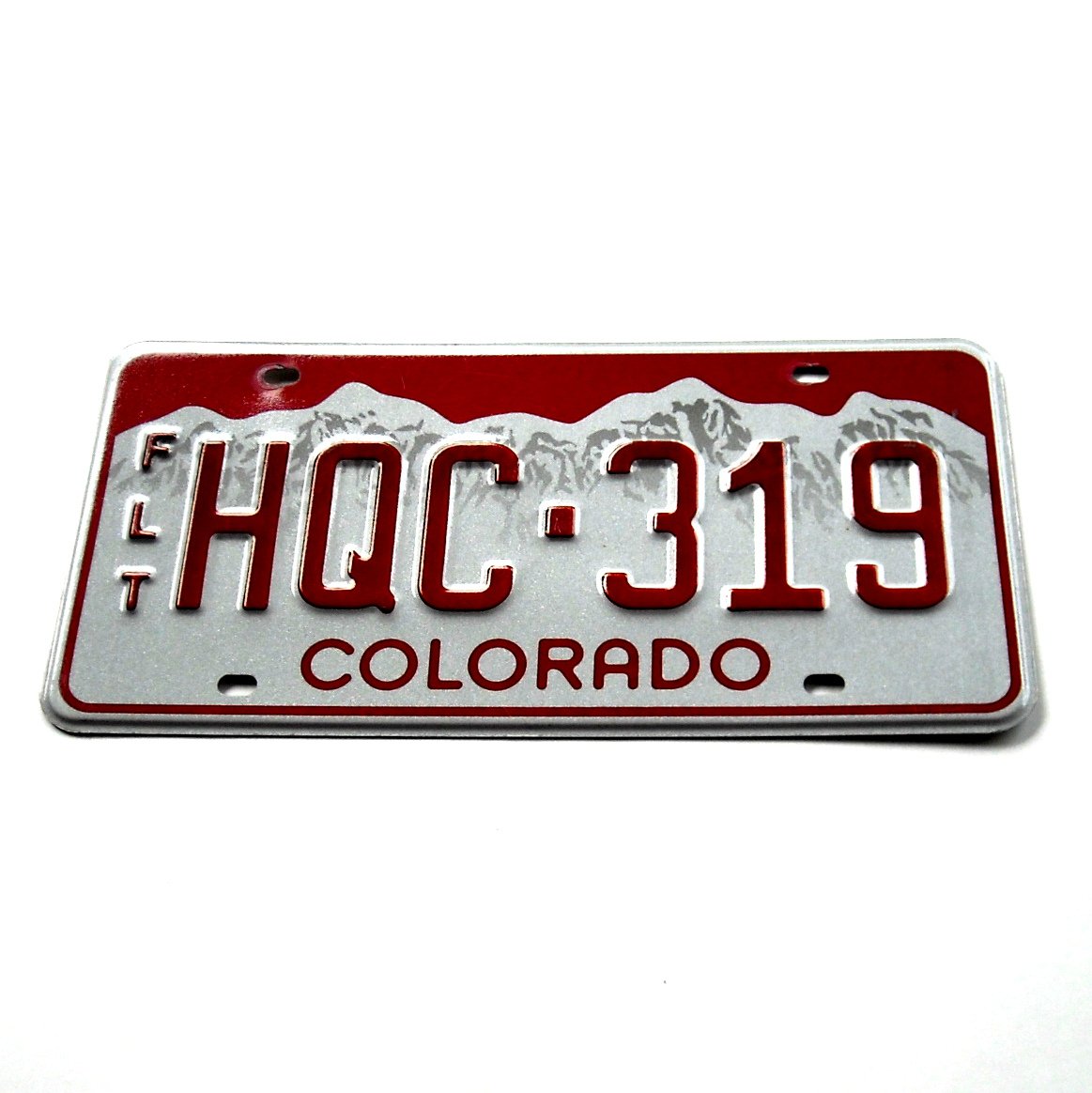 Colorado State Fleet License Plate