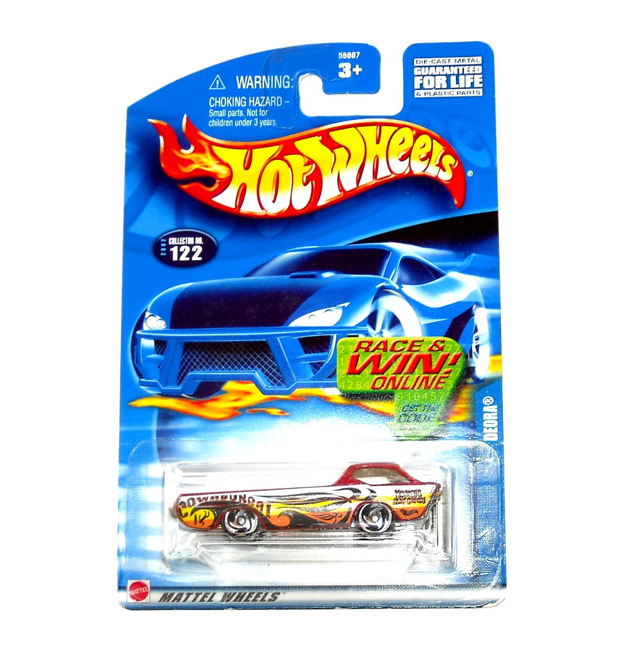 Deora Red Hot Wheels Collector 122 Diecast 2001