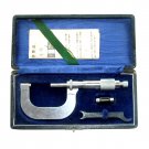 Vintage Micrometer Screw Gauge Toyo Seiki 25 - 50 0.01 Original Box