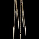Dangling Torpedo Earring - Silver