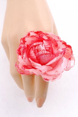 Enchanted Rose Ring - Sky Blue