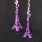 Set of 2 Eiffel Towers Paris Landmark Ceiling Fan Light Pull Chains