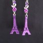 Set of 2 Eiffel Towers Paris Landmark Ceiling Fan Light Pull Chains