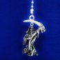 Grim Reaper Death Gothic Ceiling Fan Light Pull Chain