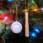 New Bat Ball Set Sports Tree Ornaments
