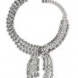 NEW BCBG MAX AZRIA RHINESTONE STUD NECKLACE