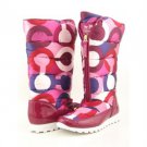 NEW COACH JOLT SIGNATURE WEDGE SNOW BOOTS  6.5