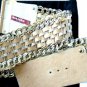 $650 NEW LUXURY LEATHER METAL BELT FROM EXCLISIVE DESIGNER NANNI