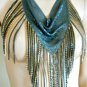NEW BCBG MAX AZRIA CHAIN MAIL GUNMETAL SILVER GOLD BLACK METAL MESH NECKLACE