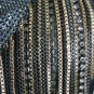 NEW BCBG MAX AZRIA CHAIN MAIL GUNMETAL SILVER GOLD BLACK METAL MESH NECKLACE