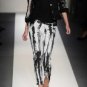 BALMAIN JEANS 2011 RUNWAY INK STAIN JEANS