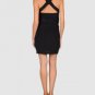 NEW ELEGANT SEXY SEE CHLOE COCKTAIL SILK BLACK DRESS 8