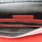 NEW BCBG MAXAZRIA LEATHER-TRIM STRAW TOTE