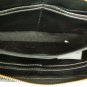NEW BCBG MAXAZRIA BLACK ICON QUILT STUDDED FAUX LEATHER SMALL CLUTCH HANDBAG
