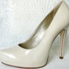 NEW OFF WHITE PATENT LEATHER ATLANTICCITY ALDO SHOE 7
