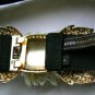 NEW BCBGMAX AZRIA RHINESTONE BROOCH BLACK BELT 2