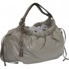 NEW BCBG MAXAZRIA LEATHER MISTY MORNING PUFFER HOBO HANDBAG