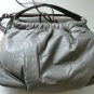NEW BCBG MAXAZRIA LEATHER MISTY MORNING PUFFER HOBO HANDBAG