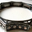 NEW CHIC BCBG MAX AZRIA PYRAMID RHINESTONE BRACELET