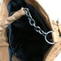 NEW BCBG MAXAZRIA All LEATHER RUCHED SHOULDER BAG