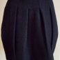 NEW BCBGMAXAZRIA RUNWAY BLACK MINI WOOL PLEATED SKIRT 8