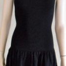 NEW BCBG MAXAZRIA BLACK ONE SHOULDER PLEATED DRESS S