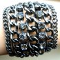 NEW BCBG MAXAZRIA CHAINS AND RHINESTONE BRACELET