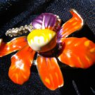 NEW BCBG MAX AZRIA ORCHID DOUBLE BAND RING