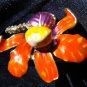 NEW BCBG MAX AZRIA ORCHID DOUBLE BAND RING