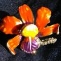 NEW BCBG MAX AZRIA ORCHID DOUBLE BAND RING