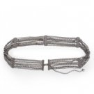 NEW BCBG MAX AZRIA RHINESTONE CHAIN BELT ONE SIZE