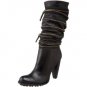 $495 7 FOR ALL MANKIND EGO ZIPPERED LEATHER BOOT 9.5